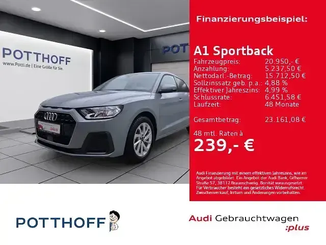 Gebraucht Audi A1 Sportback Advanced 116 PS (85 kW) 2025 Kleinwagen