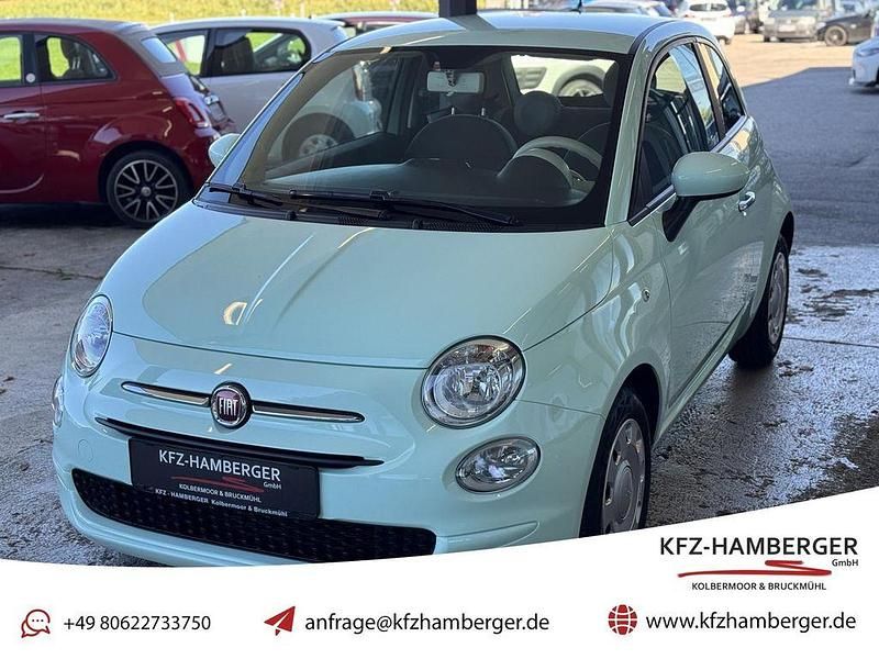 Grün Gebraucht 2021 Fiat 500 Pop Star Limousine | 11.990 € (Fairer Preis) - Bild 1/4