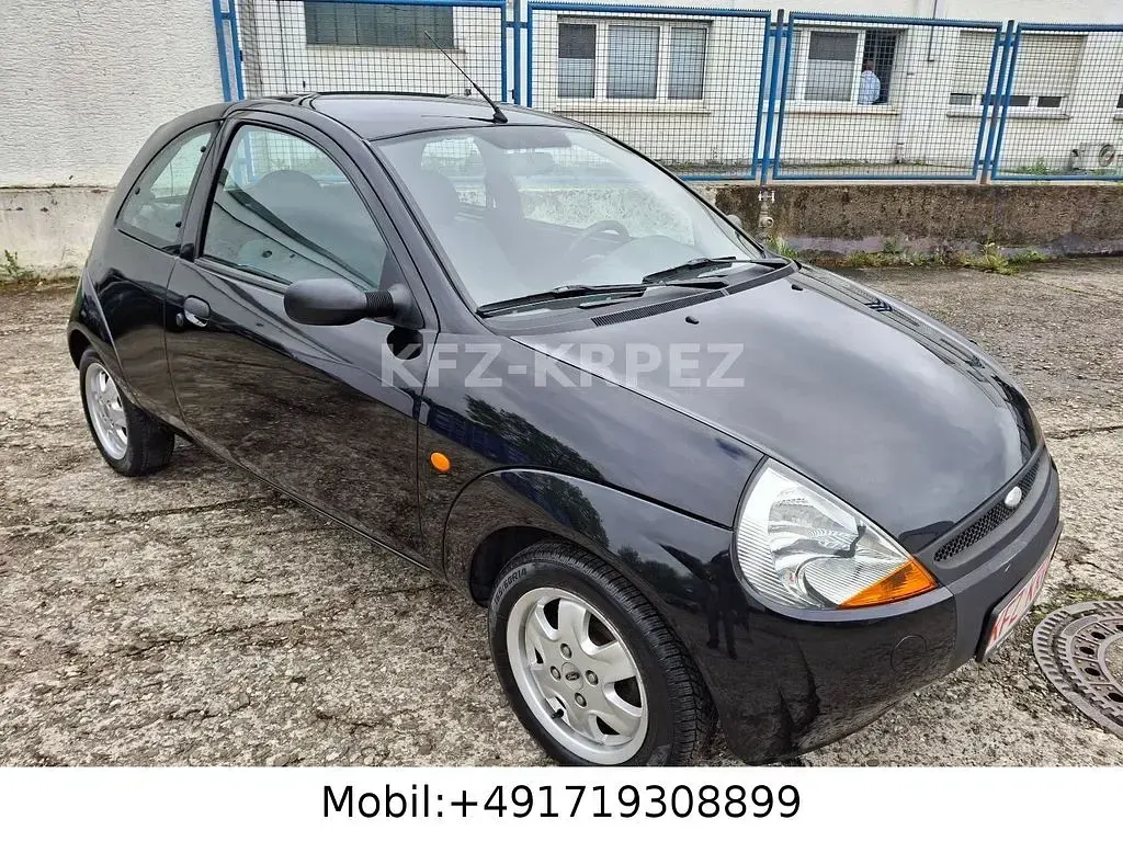 Gebraucht Ford Ka 60 PS (44 kW) 2007 Schwarz Kleinwagen