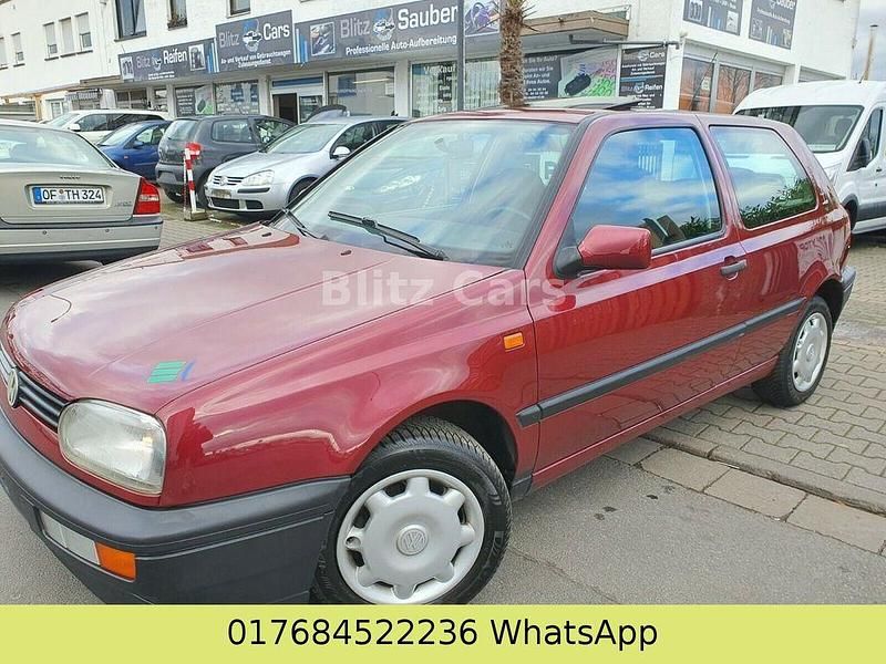 Gebraucht VW Golf III Conceptline 101 PS (74 kW) 1995 Rot Kleinwagen