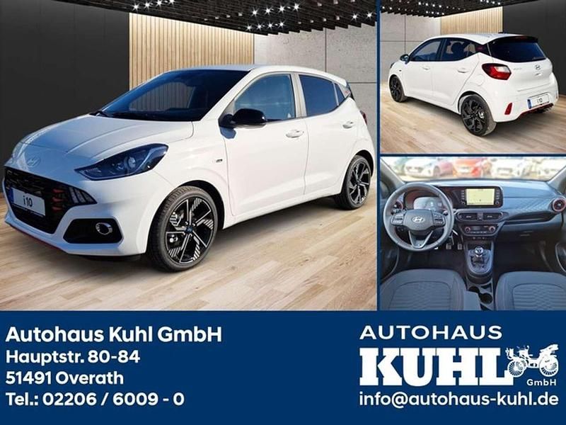 Atlas white Gebraucht 2025 Hyundai i10 N Line Kleinwagen | 20.670 € (Fairer Preis) - Bild 1/3