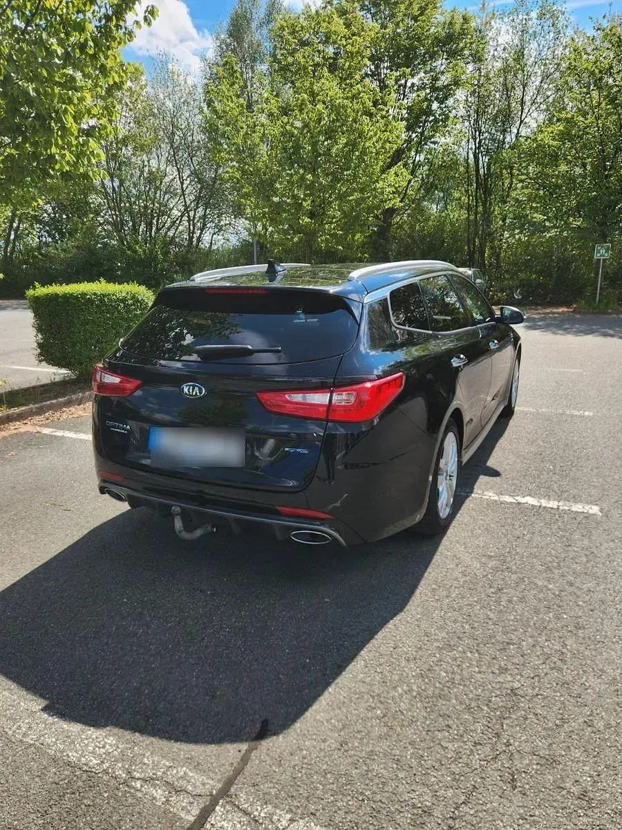 Gebraucht Kia Optima GT-Line 141 PS (103 kW) 2018 Schwarz Kombi