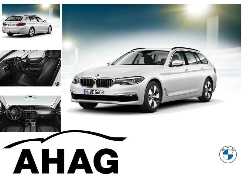 Schwarz Gebraucht 2020 BMW 520 Sport Line Kombi | 29.840 € (Fairer Preis) - Bild 1/4