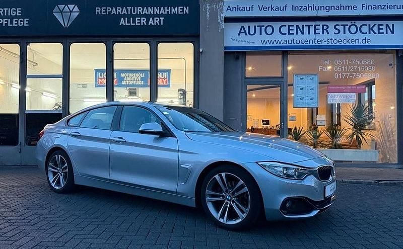 Silber Gebraucht 2015 BMW 420 Gran Coupé Sport Line Coupé | 16.900 € (Guter Preis) - Bild 1/4