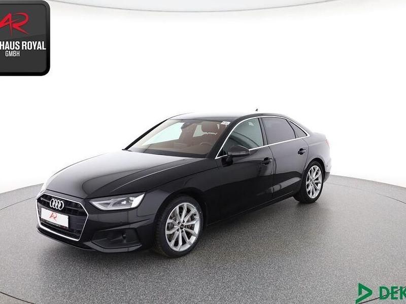Schwarz (metallic) Gebraucht 2021 Audi A4 S-Line Limousine | 28.880 € (Guter Preis) - Bild 1/4