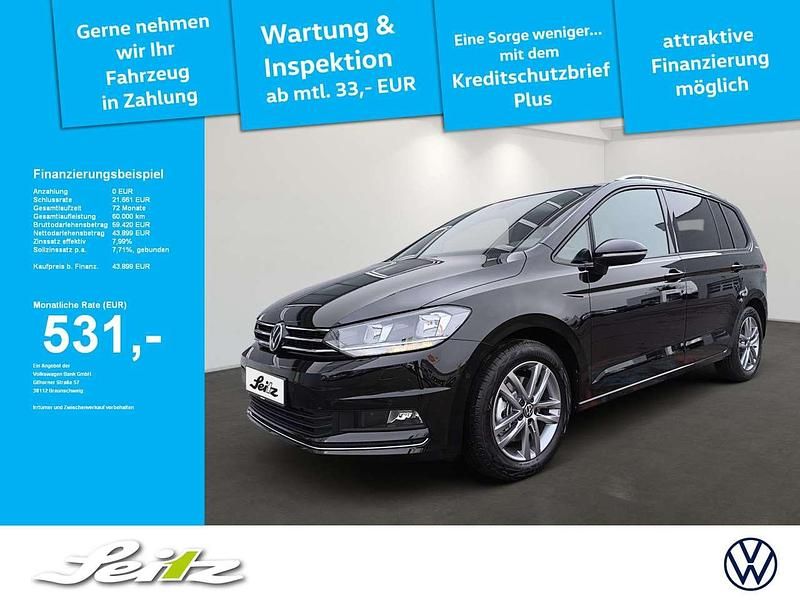 Schwarz Neu 2025 VW Touran Comfortline Van / Kleinbus | 43.899 € (Teuer) - Bild 1/3