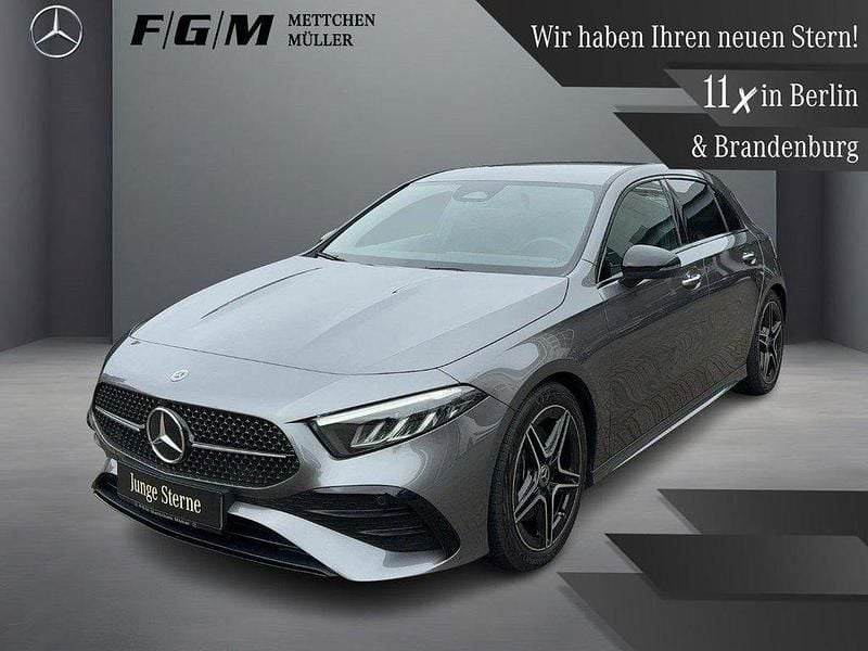 Grau Gebraucht 2024 Mercedes A220 AMG line Limousine | 33.470 € (Fairer Preis) - Bild 1/4