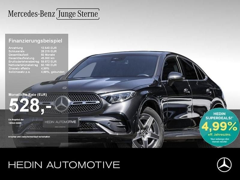 Szary Gebraucht 2024 Mercedes GLC300e AMG Coupé | 61.800 € (Superpreis) - Bild 1/4