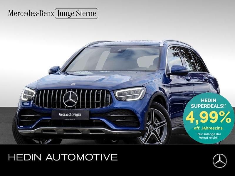 Blau Gebraucht 2022 Mercedes GLC43 AMG AMG SUV | 47.800 € (Superpreis) - Bild 1/4