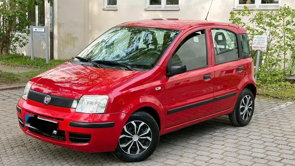 Usata Fiat Panda 2009 Rosso Utilitaria
