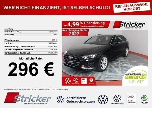 Gebraucht Audi A4 Advanced Plus 204 PS (150 kW) 2022 Kombi