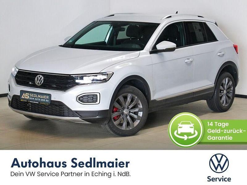 White silver Gebraucht 2020 VW T-Roc Sound SUV | 21.690 € (Etwas zu teuer) - Bild 1/4