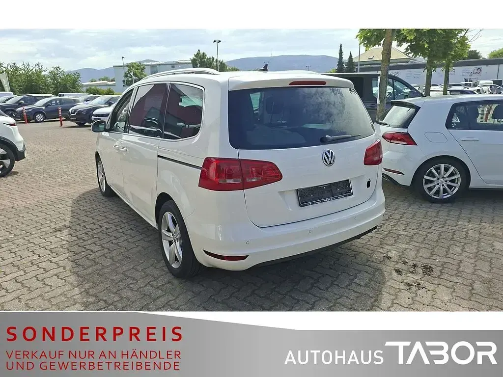 Gebraucht VW Sharan Highline 177 PS (130 kW) 2014 Weiß Van / Kleinbus