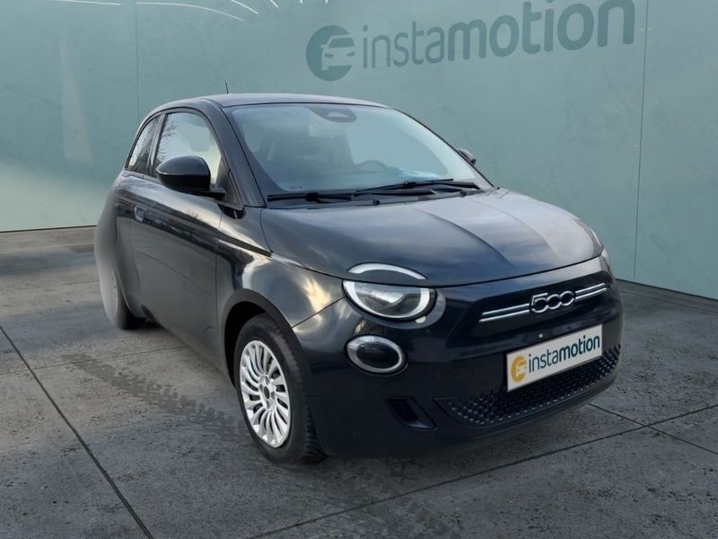 Schwarz Gebraucht 2021 Fiat 500e Action Limousine | 13.490 € (Fairer Preis) - Bild 1/4