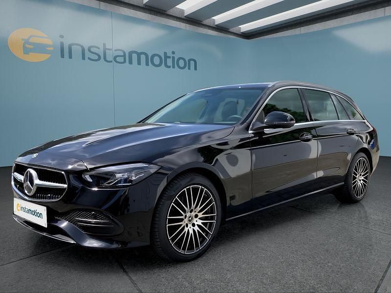 Schwarz Gebraucht 2024 Mercedes C220 Kombi | 39.249 € (Fairer Preis) - Bild 1/4