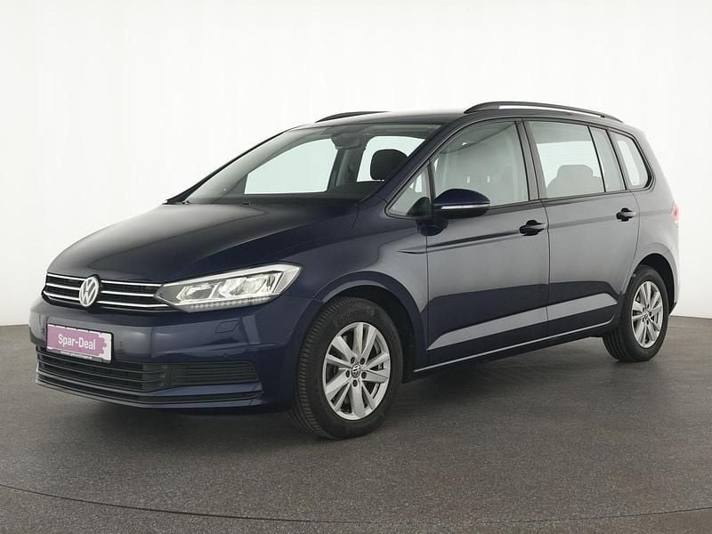 Blau Gebraucht 2020 VW Touran Comfortline Van / Kleinbus | 20.495 € (Superpreis) - Bild 1/4