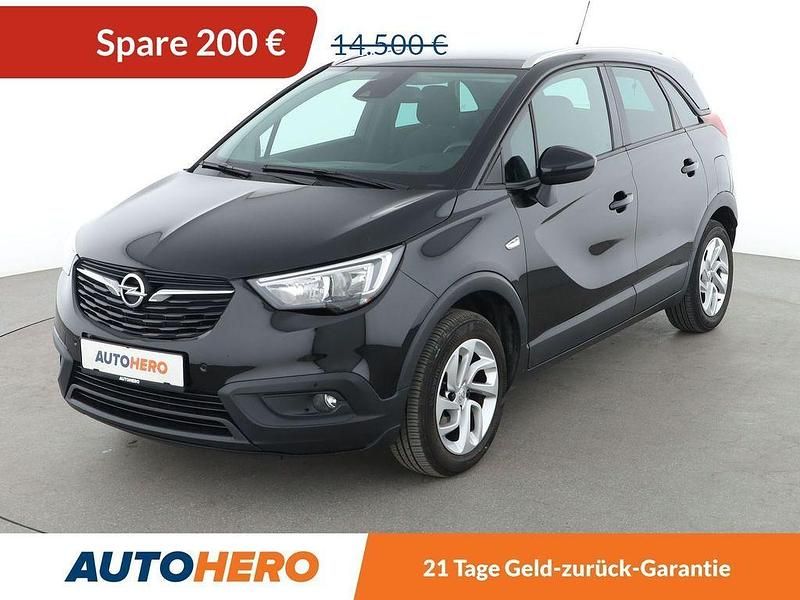 Schwarz Gebraucht 2020 Opel Crossland X Edition SUV | 14.300 € (Superpreis) - Bild 1/3