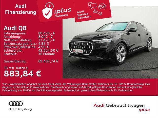 Gebraucht Audi Q8 Ambiente 394 PS (289 kW) 2024 Mythosschwarz metallic SUV