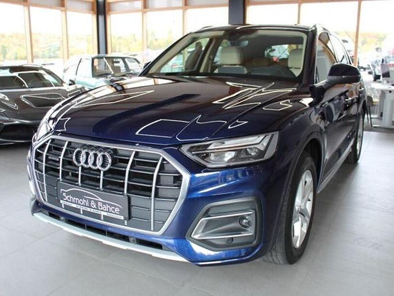 Blau Gebraucht 2022 Audi Q5 Advanced SUV | 38.990 € (Superpreis) - Bild 1/4