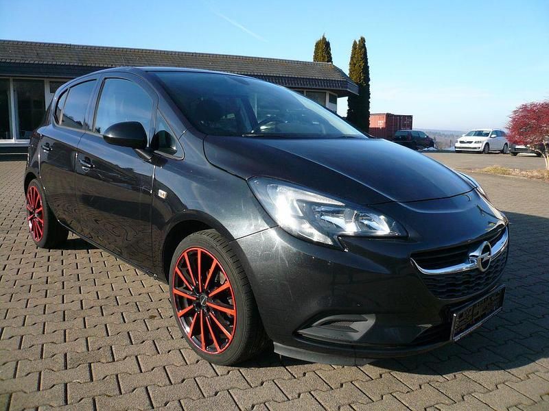 Gebraucht Opel Corsa Edition 90 PS (66 kW) 2015 Schwarz Limousine