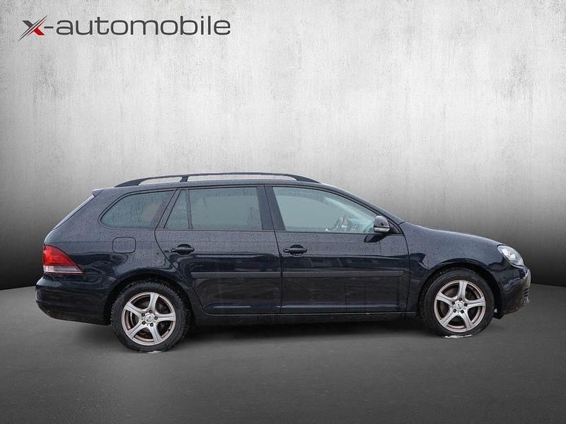 Gebraucht VW Golf VI Trendline 105 PS (77 kW) 2013 Schwarz Kleinwagen