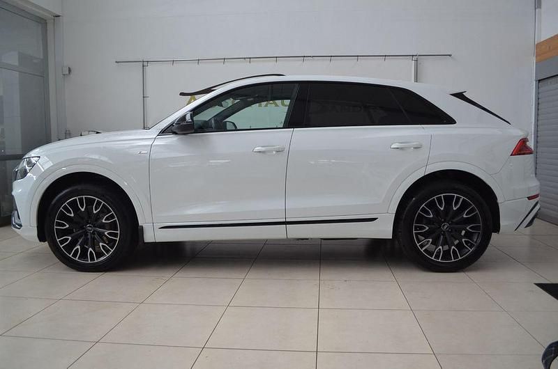 Gebraucht Audi Q8 S-Line 286 PS (210 kW) 2019 Weiß SUV