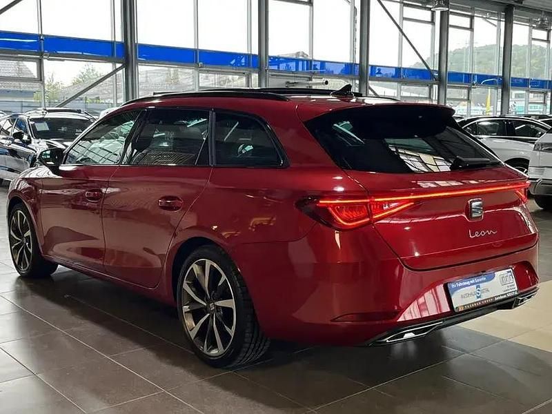 Second-hand Seat Leon FR 150 CP (110 kW) 2021 Roșu Break