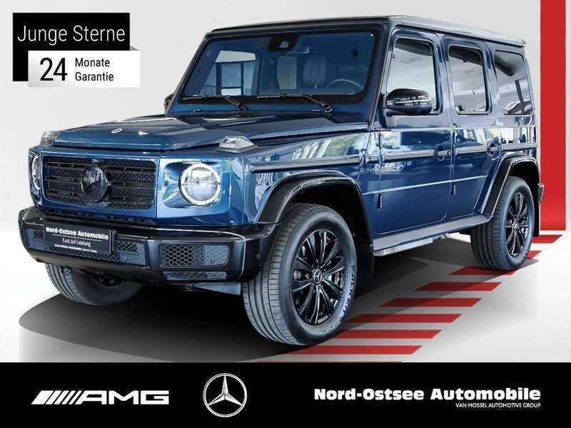 Blau Gebraucht 2023 Mercedes G500 Night SUV | 145.790 € (Superpreis) - Bild 1/4