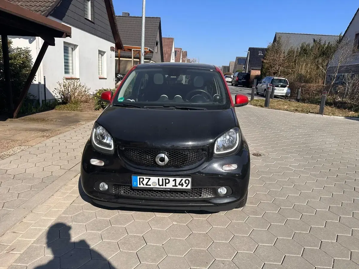 Usata Smart ForFour Passion 71 CV (52 kW) 2016 Nero Utilitaria