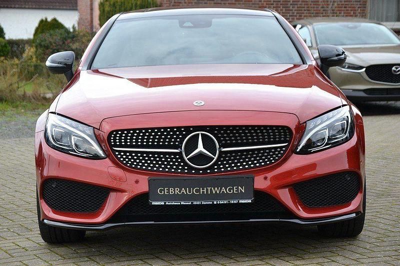 Gebraucht Mercedes C300 AMG line 245 PS (180 kW) 2018 Rot Coupé