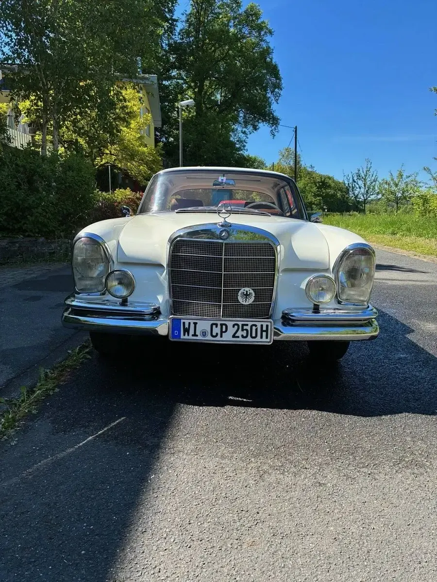 Gebraucht Mercedes 250 SE 150 PS (110 kW) 1965 Weiß Coupé