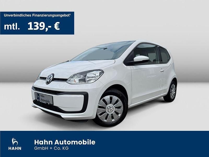 Weiß Gebraucht 2020 VW up! move up! Kleinwagen | 10.430 € (Fairer Preis) - Bild 1/3