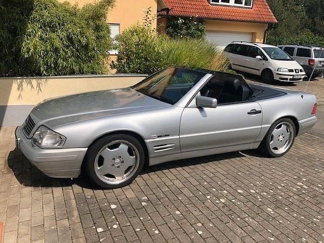 Gebraucht Mercedes SL320 231 PS (169 kW) 1997 Silber Cabrio