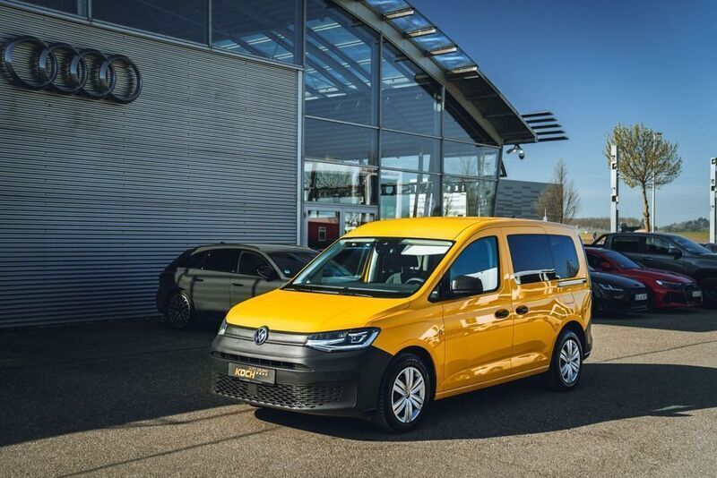 Gebraucht VW Caddy Basis 102 PS (75 kW) 2021 Rapsgelb Van / Kleinbus