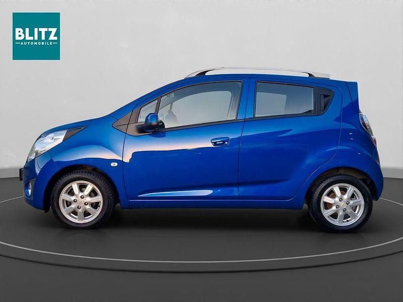 Gebraucht Chevrolet Spark LS 82 PS (60 kW) 2012 Blau Kleinwagen