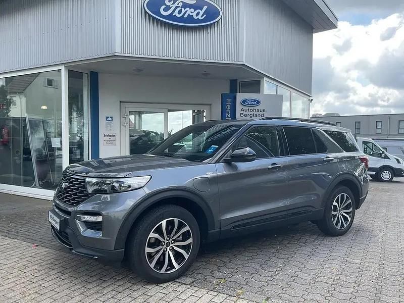 Carbonizedgrey metallic grau Gebraucht 2024 Ford Explorer ST-Line SUV | 69.900 € - Bild 1/4