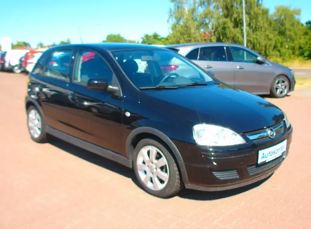 Gebraucht Opel Corsa Basis 60 PS (44 kW) 2005 Schwarz Kleinwagen