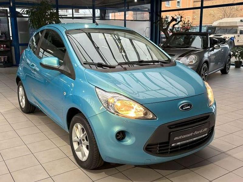 Blau Gebraucht 2016 Ford Ka Cool & Sound Edition Kleinwagen | 6.490 € (Fairer Preis) - Bild 1/4