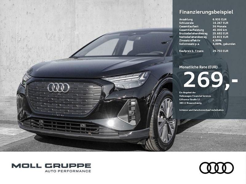 Mythosschwarz (metallic) Gebraucht 2022 Audi e-tron Advanced Plus SUV | 29.750 € (Guter Preis) - Bild 1/3
