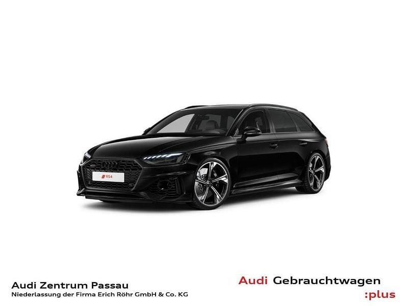 Mythosschwarz metallic Gebraucht 2024 Audi RS4 Ambiente Kombi | 105.000 € - Bild 1/4