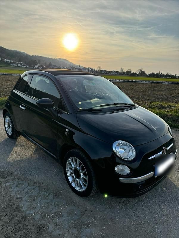 Second-hand Fiat 500C 85 CP (62 kW) 2013 Negru Cabrio