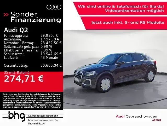 Gebraucht Audi Q2 Advanced 150 PS (110 kW) 2025 SUV
