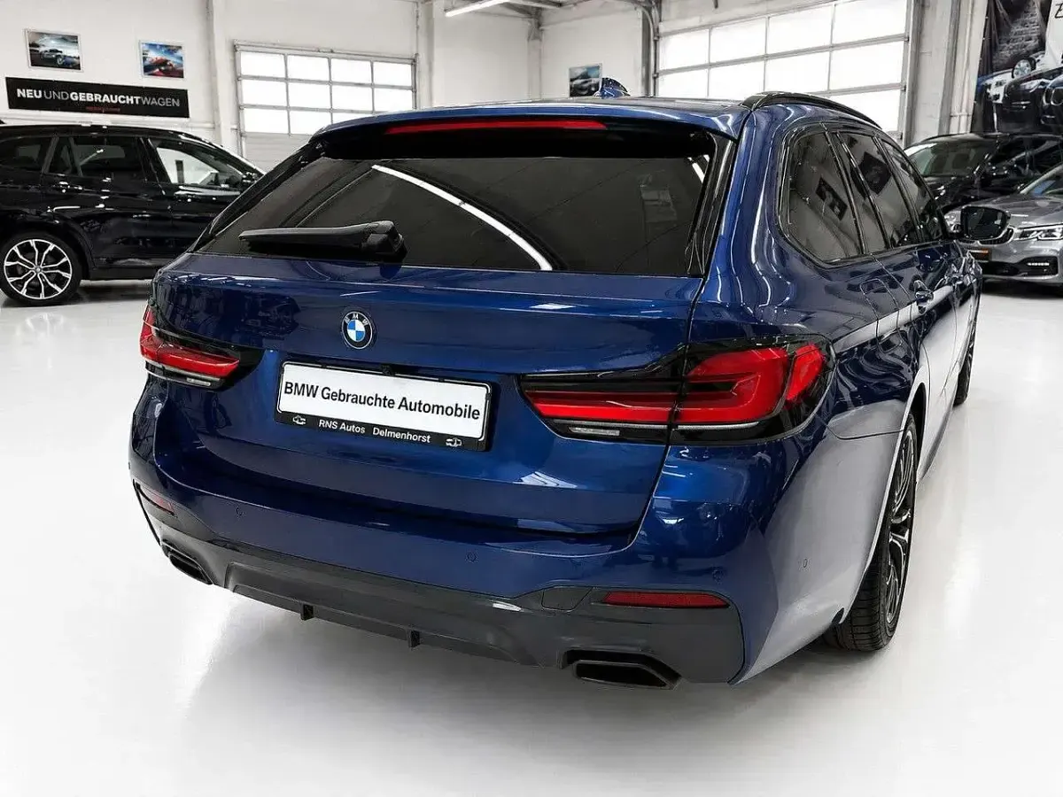 Brugt BMW 540 Performance 340 HK (250 kW) 2022 Blå Sedan