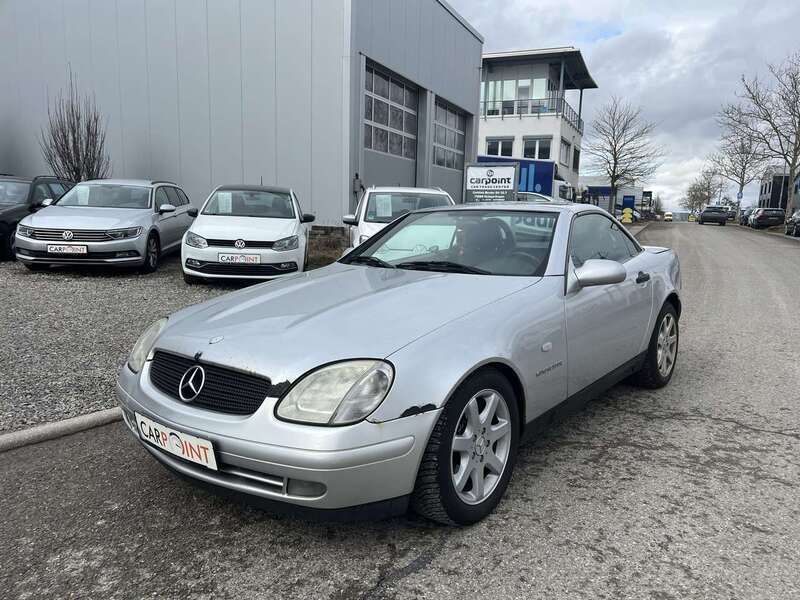 Silverstonemetallic Gebraucht 1999 Mercedes SLK230 Cabrio | 799 € (Guter Preis) - Bild 1/4