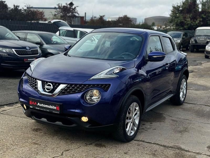 Blau Gebraucht 2017 Nissan Juke Acenta SUV | 13.999 € (Fairer Preis) - Bild 1/4
