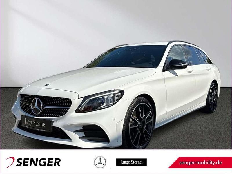 Unilack polarweiß Gebraucht 2020 Mercedes C200 AMG Kombi | 29.980 € (Etwas zu teuer) - Bild 1/4
