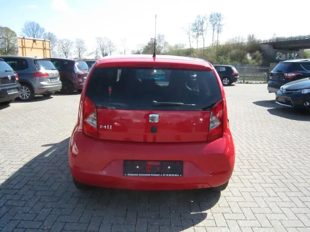 Gebraucht Seat Mii Style 75 PS (55 kW) 2012 "tornado" rot Kleinwagen