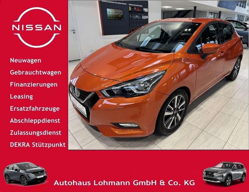 Energy orange pearl Gebraucht 2019 Nissan Micra N-Way Kleinwagen | 13.950 € (Teuer) - Bild 1/4