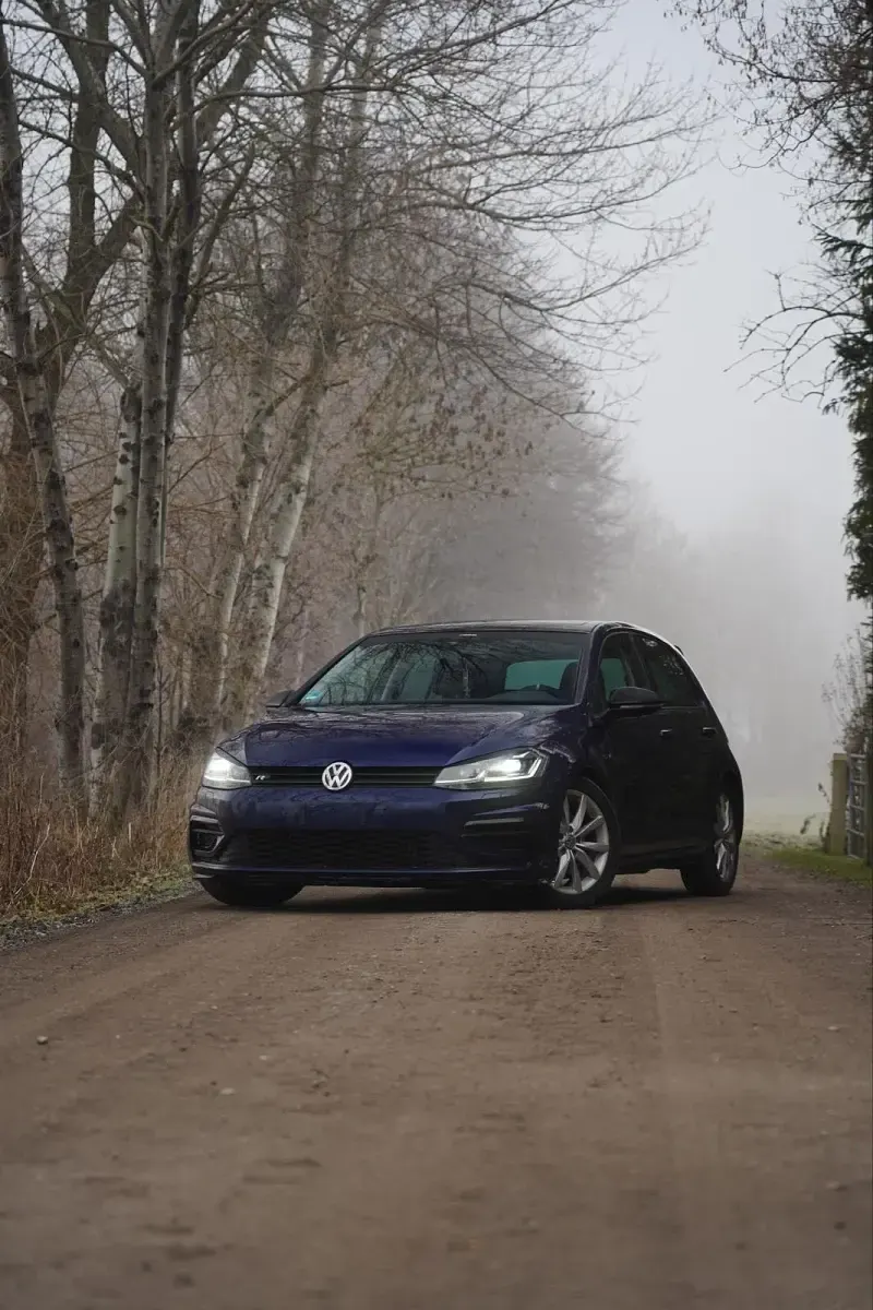 Second-hand VW Golf VII R-line 125 CP (91 kW) 2017 Albastru Berlinǎ