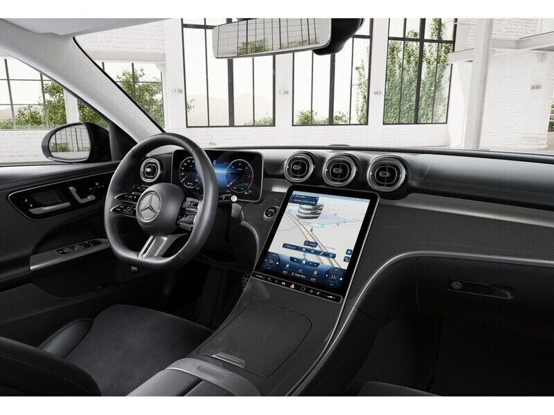 Gebraucht Mercedes C300 Sport Edition 265 PS (194 kW) 2024 Blau / sodalithblau Kombi